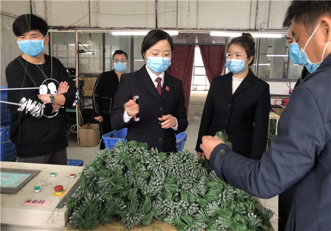 湖北云梦：深入企业了解复工复产情况及困难